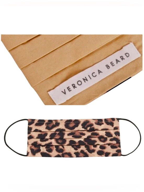 Veronica Beard Accessories - Set of 2 NWT VERONICA BEARD Reusable Cotton Leopard Print Face Masks Coverings